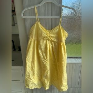 Yellow Love Tree flower dress
